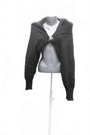 Dámsky kardigan Pull&Bear, farba čierna, veľkosť L