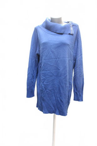 Dámsky sveter Bpc Selection, farba modrá, veľkosť 44