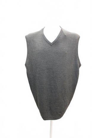 Pánská vesta F&F, barva šedá, velikost 3XL