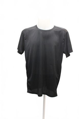 Pánské tričko Genesis bez potisku, barva černá, velikost 5XL