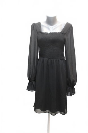 Dámske šaty Trendyol, farba čierna, veľkosť 40