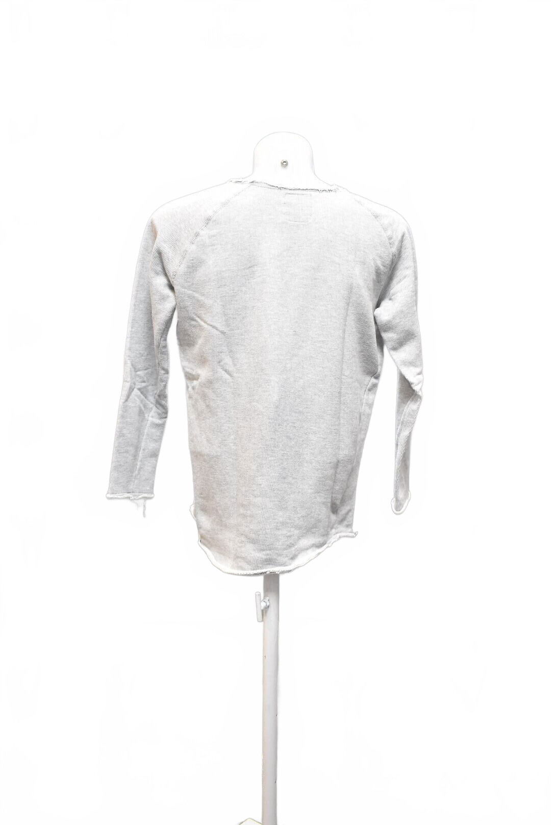 Pánská mikina Smog bez potisku, barva šedá, velikost L