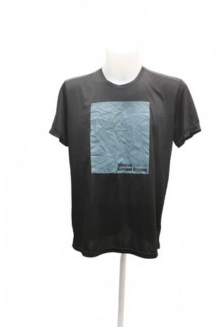 Pánské tričko Crivit s potiskem, barva černá, velikost L