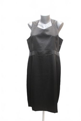 Dámske šaty F&F, farba čierna, veľkosť 46