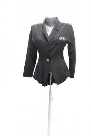 Dievčenské sako Genesis, farba čierna, veľkosť 158