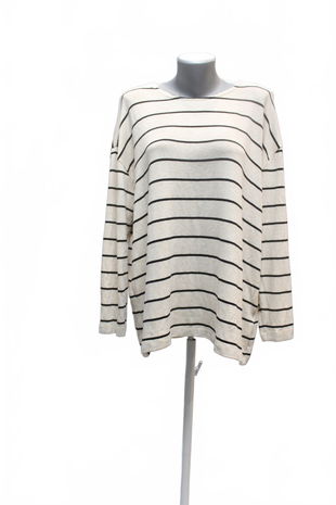 Dámské tričko C&A bez potisku, barva pruhovaná, velikost XL