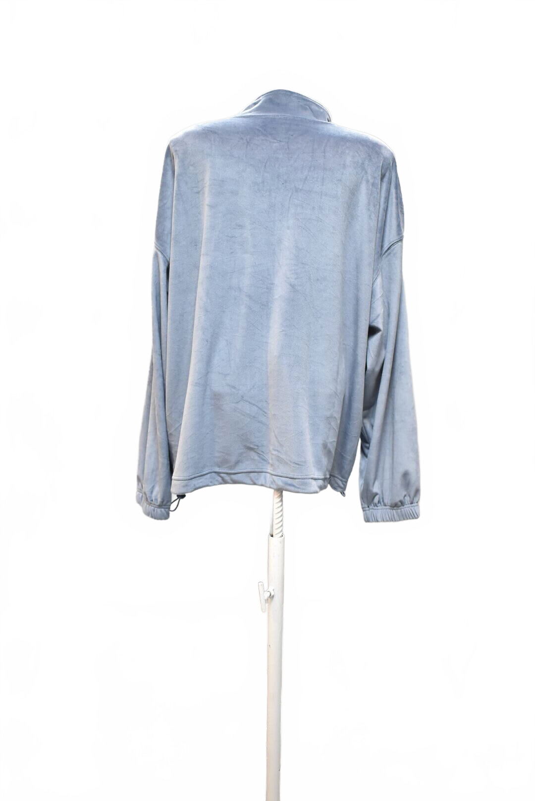 Dámská mikina Beloved bez potisku, barva modrá, velikost 2XL