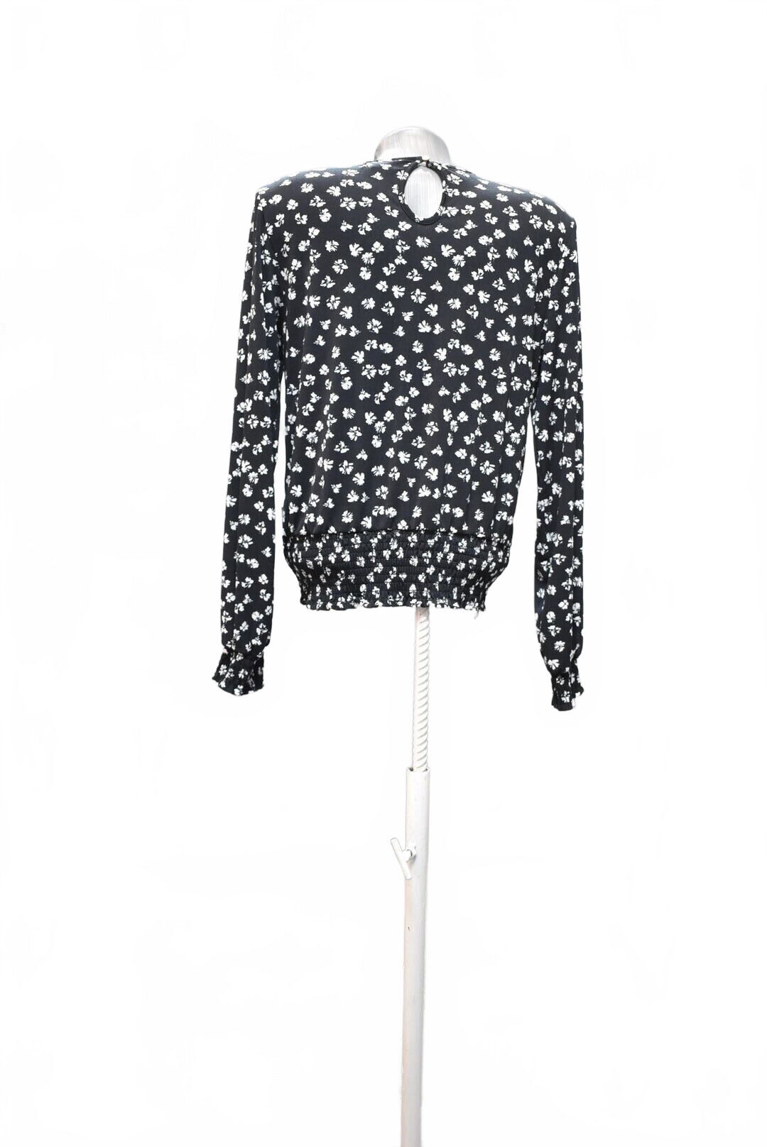 Dámske tričko Lindex bez potlače, farba vzorovaná, veľkosť XS