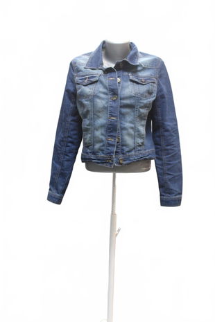 Dámska bunda F&F, farba denim, veľkosť 38