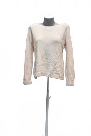 Dámske tričko Oodji bez potlače, farba béžová, veľkosť S