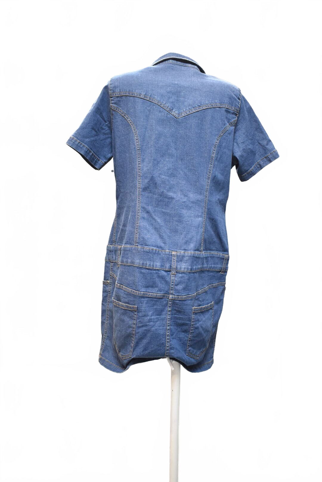 Dámske šaty John Baner, farba denim, veľkosť 44