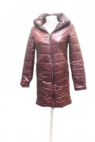 Dámska zimná bunda Cropp, farba bordó, veľkosť S