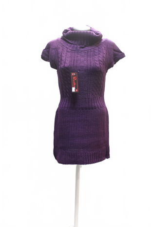 Dámské šaty Genesis, barva fialová, velikost 2XL