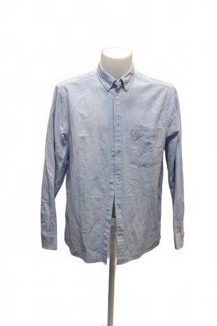 Pánská košile H&M, barva modrá, velikost M