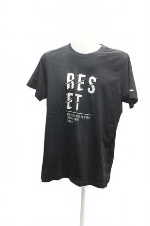 Pánské tričko Hi-Tec s potiskem, barva černá, velikost 3XL