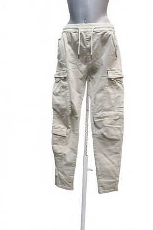 Pánské kalhoty Fishbone (Fsbn), barva béžová, velikost XS