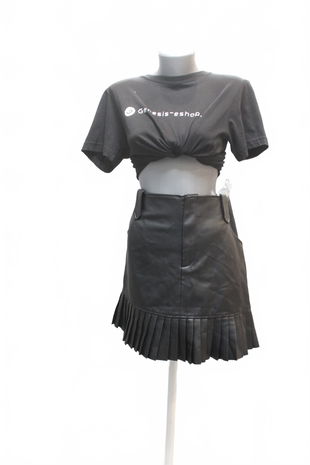 Dámska sukňa Amisu, farba čierna, veľkosť 42