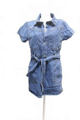 Dámské šaty Genesis, barva denim, velikost XL