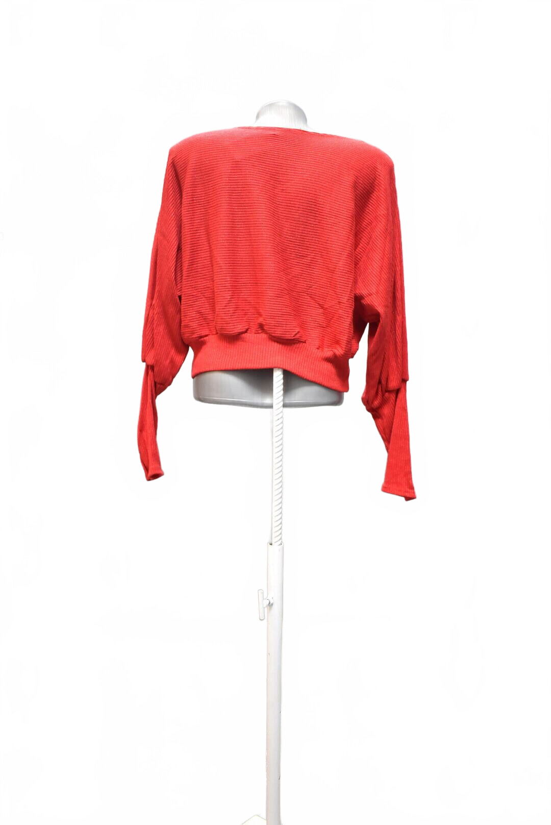 Dámske tričko New Collection bez potlače, farba červená, veľkosť M