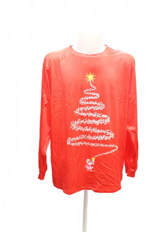 Pánské tričko Genesis bez potisku, barva červená, velikost XL