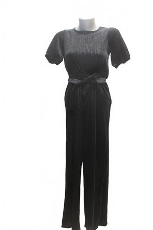 Dievčenský overal Sinsay, farba čierna, veľkosť 158