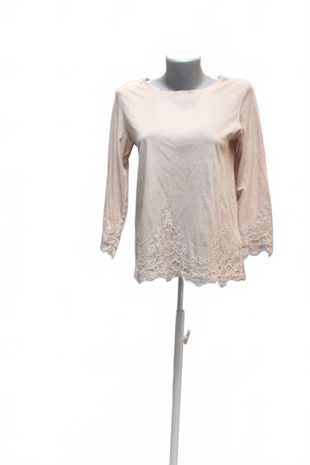 Dámske tričko Colours Of The World bez potlače, farba béžová, veľkosť XS