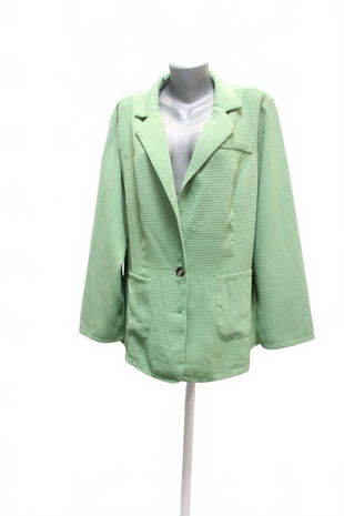 Dámské sako Shein, barva zelená, velikost 2XL