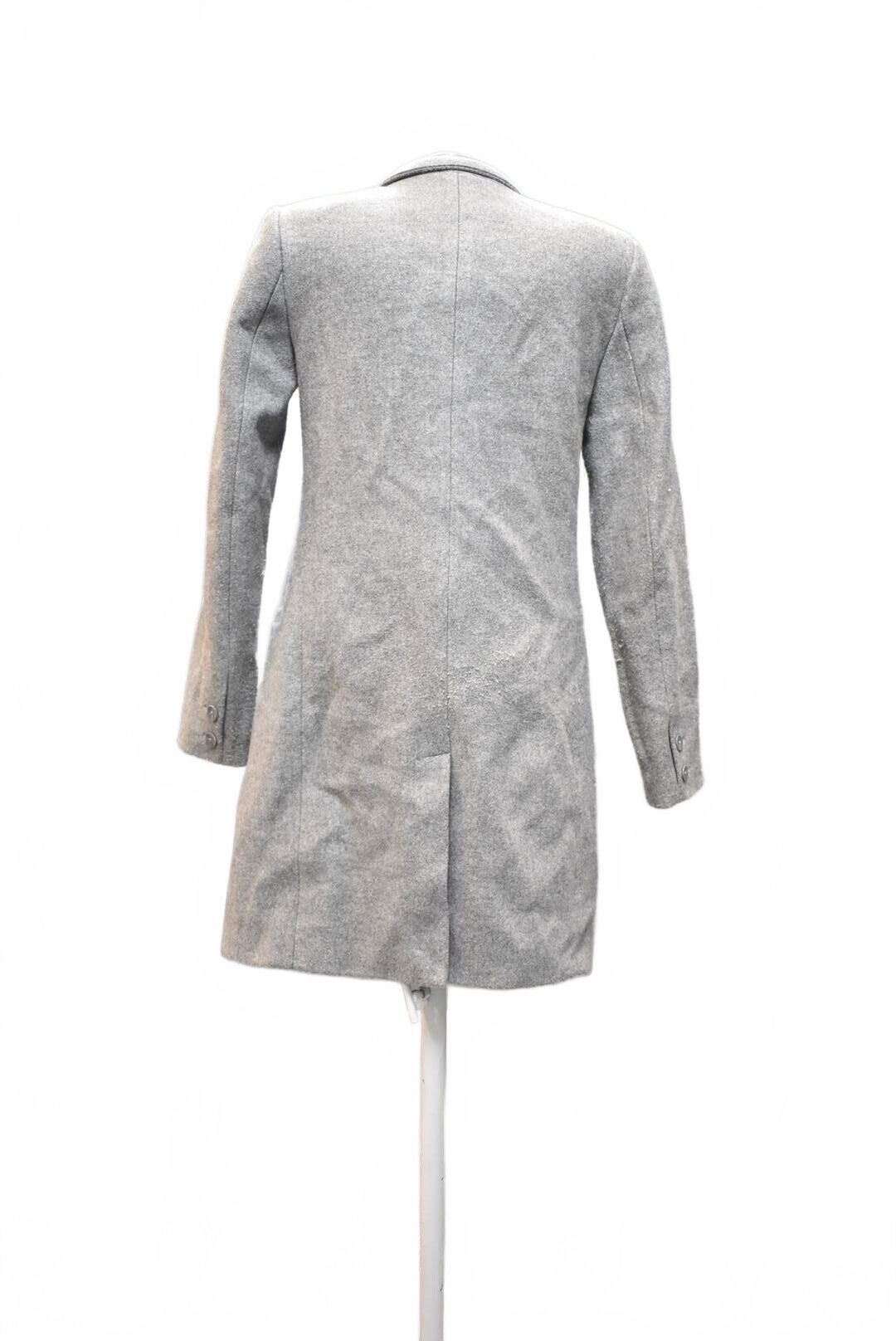 Dámsky kabát Reserved, farba sivá, veľkosť 34