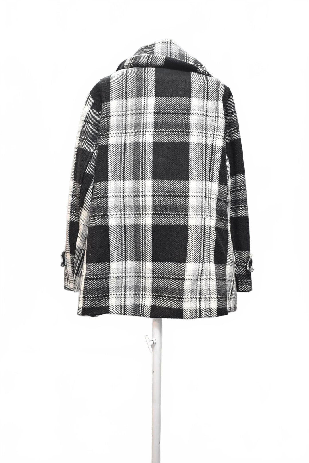 Dámský kabát Maxi Blue, barva vzorovaná, velikost 50