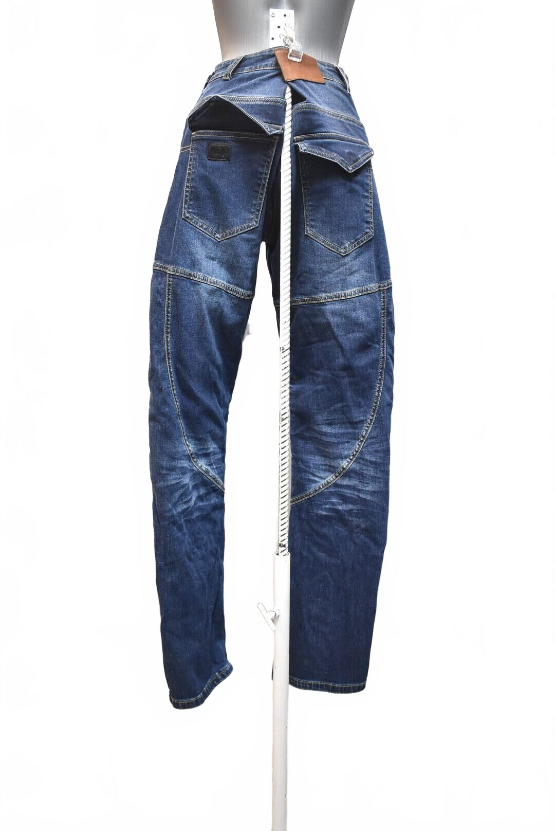 Pánské kalhoty Genesis, barva denim, velikost M