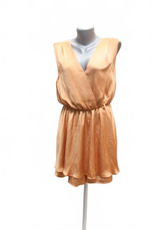 Dámske šaty Amisu, farba oranžová, veľkosť 40