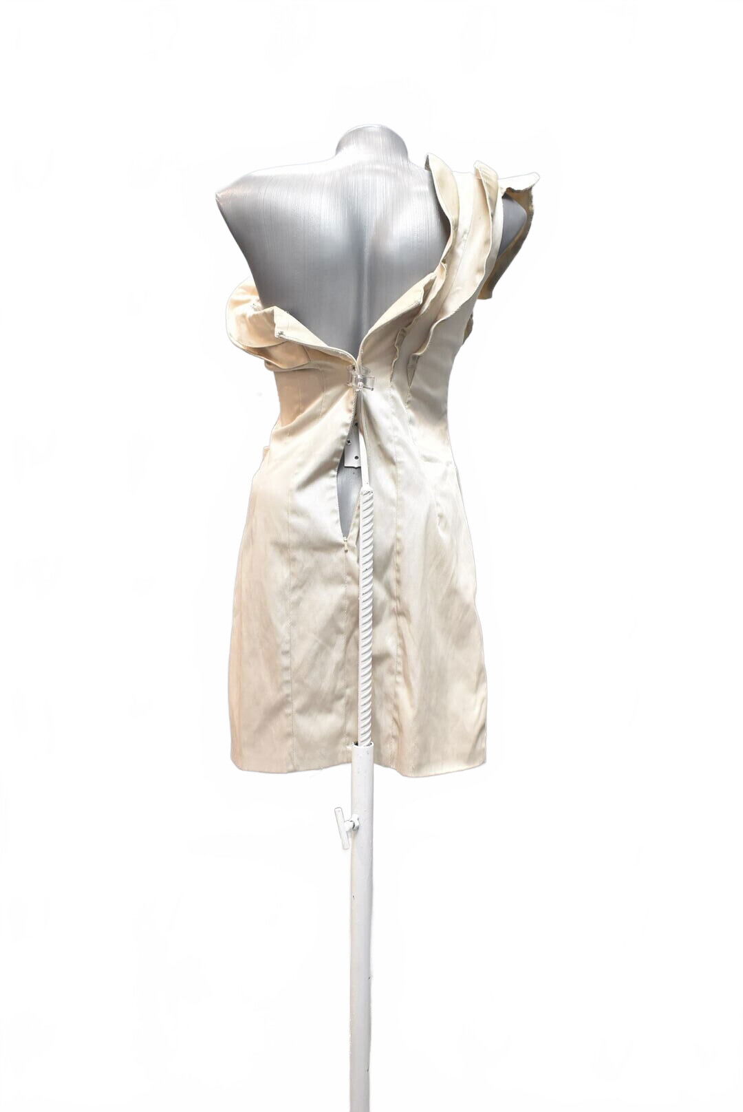 Dámske šaty River Island, farba béžová, veľkosť S