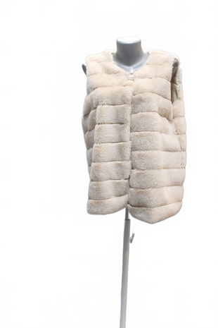 Dámska vesta Fisherfield, farba béžová, veľkosť 40