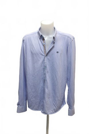 Pánská košile Genesis, barva modrá, velikost 2XL