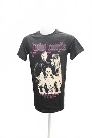 Pánské tričko Genesis s potiskem, barva černá, velikost S