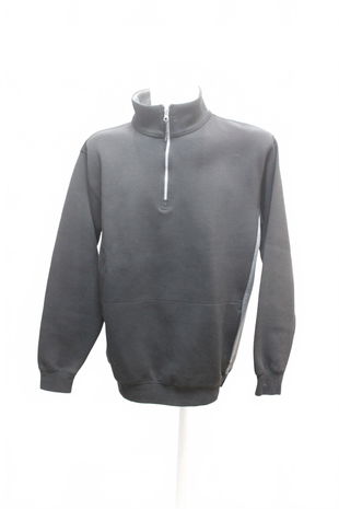 Pánská mikina Genesis bez potisku, barva černá, velikost L