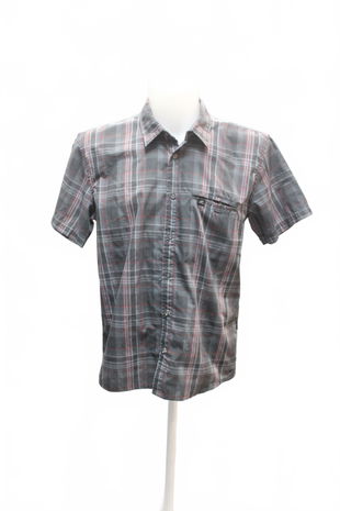 Pánská košile s krátkým rukávem Hannah, barva vzorovaná, velikost M