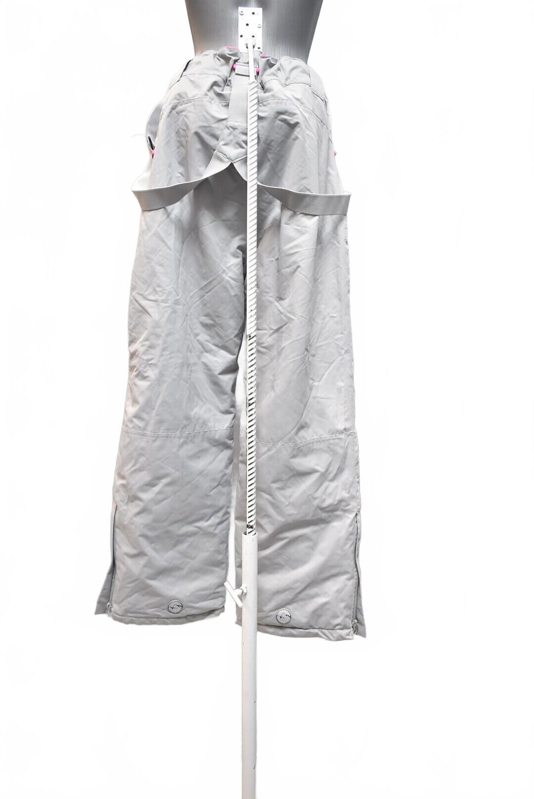 Dievčenské zimné nohavice Y.f.k, farba sivá, veľkosť 158