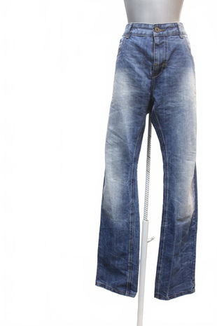 Pánské kalhoty Genesis, barva denim, velikost 2XL