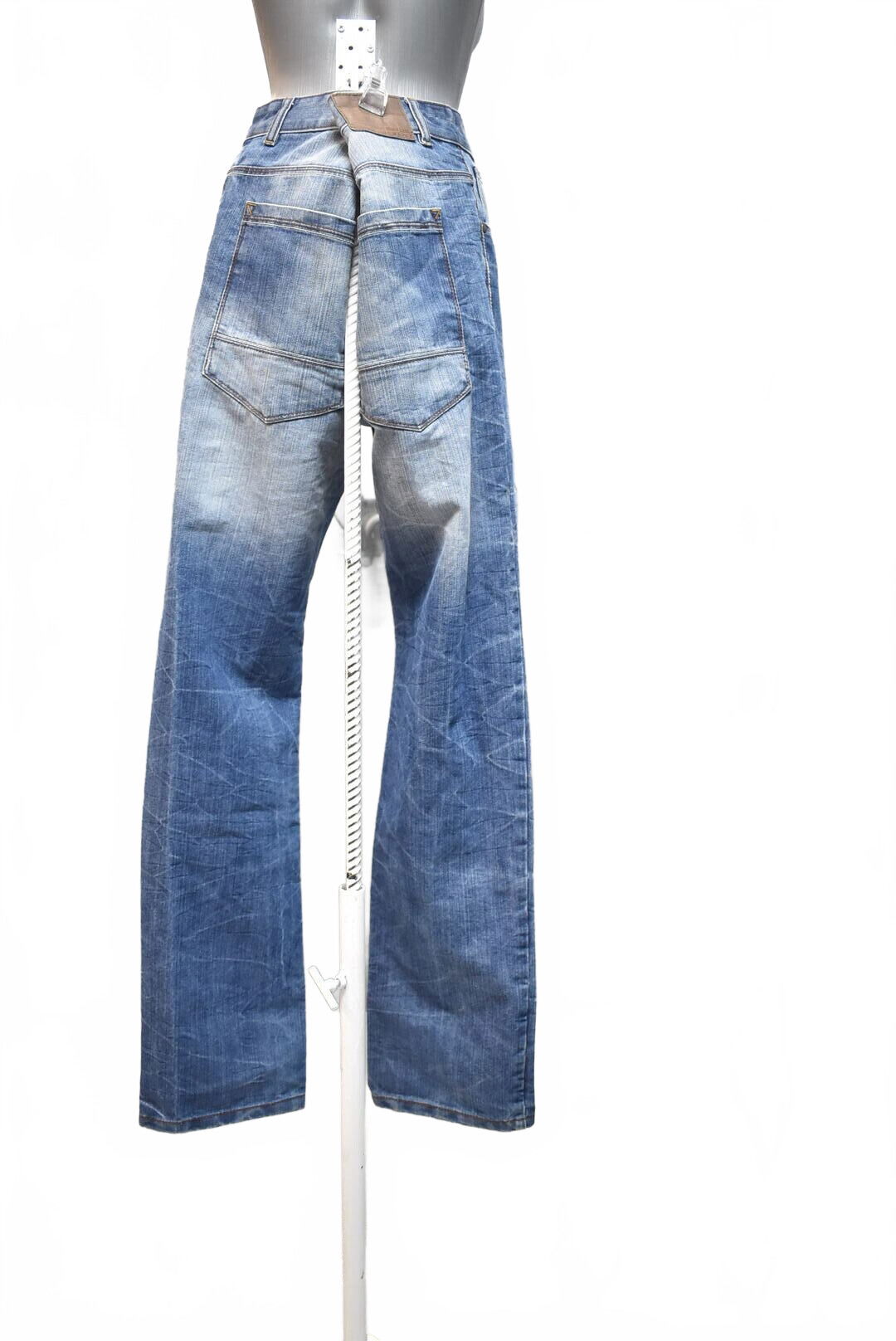 Pánské kalhoty Genesis, barva denim, velikost 2XL