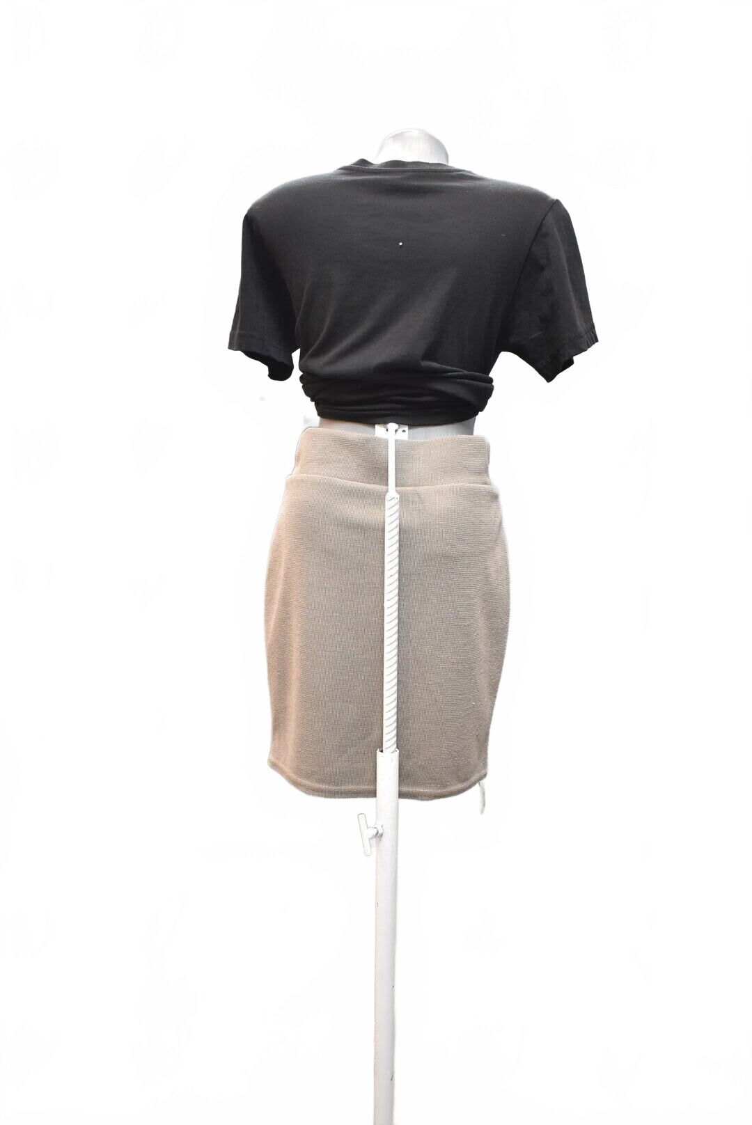 Dámska sukňa Amisu, farba hnedá, veľkosť 38