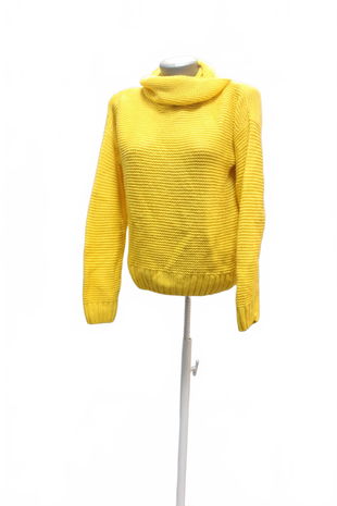 Dievčenský sveter Reserved, farba žltá, veľkosť 158