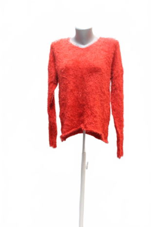 Dámsky sveter Mshll Girl, farba červená, veľkosť M