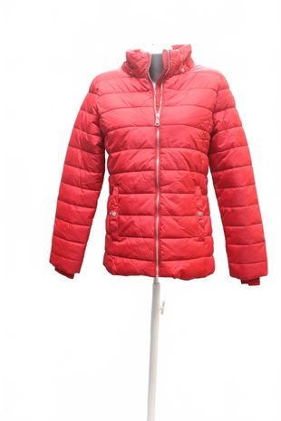 Dámska bunda Cropp, farba červená, veľkosť M