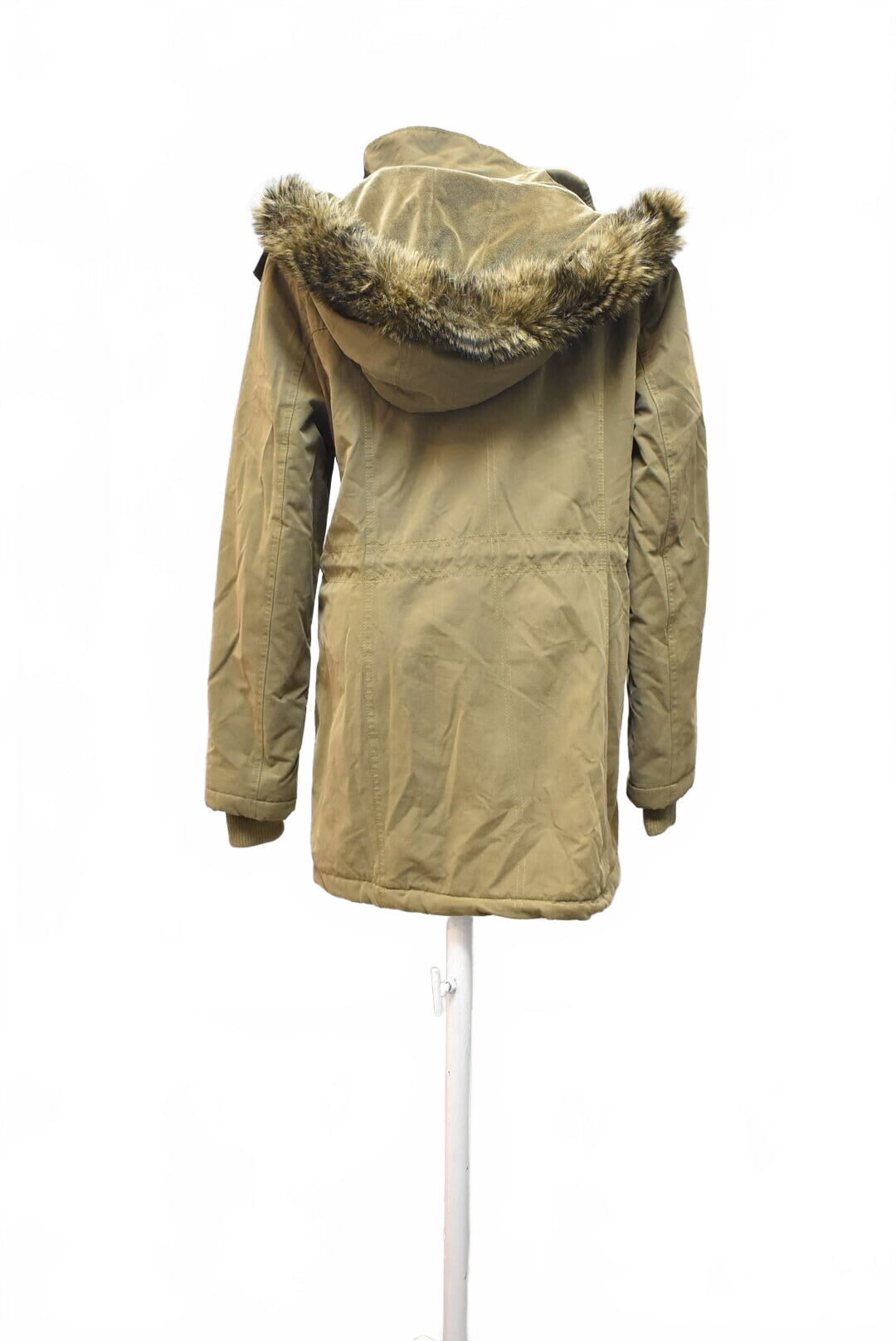 Dámska bunda Bpc Bonprix Collection, farba khaki, veľkosť 42