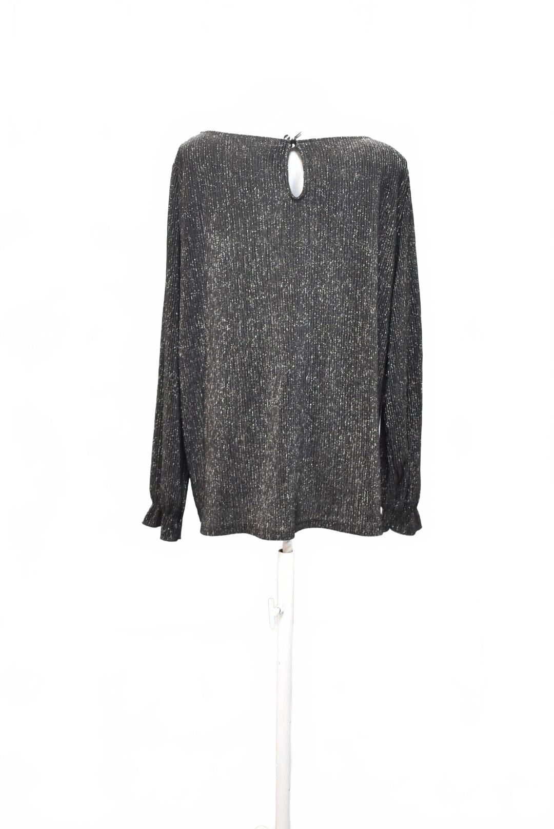 Dámské tričko Ever.me bez potisku, barva černá, velikost XL