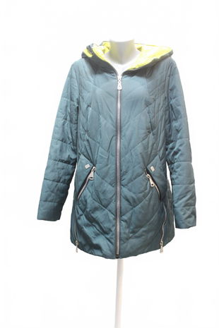Dámská bunda Genesis, barva tyrkysová, velikost 52