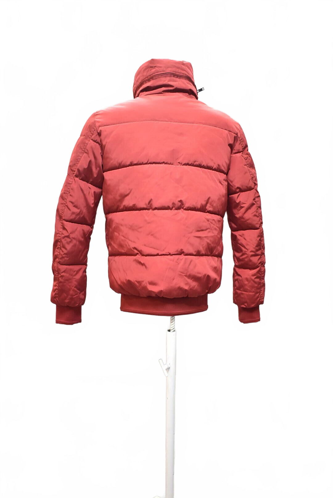 Pánská zimní bunda Zara, barva červená, velikost M