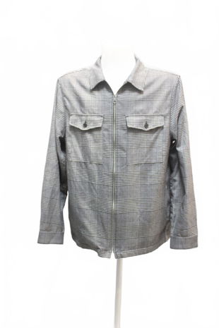 Pánská mikina H&M bez potisku, barva vzorovaná, velikost L