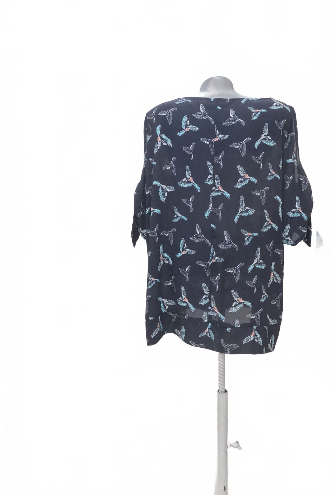 Dámské tričko Yessica bez potisku, barva vzorovaná, velikost 48